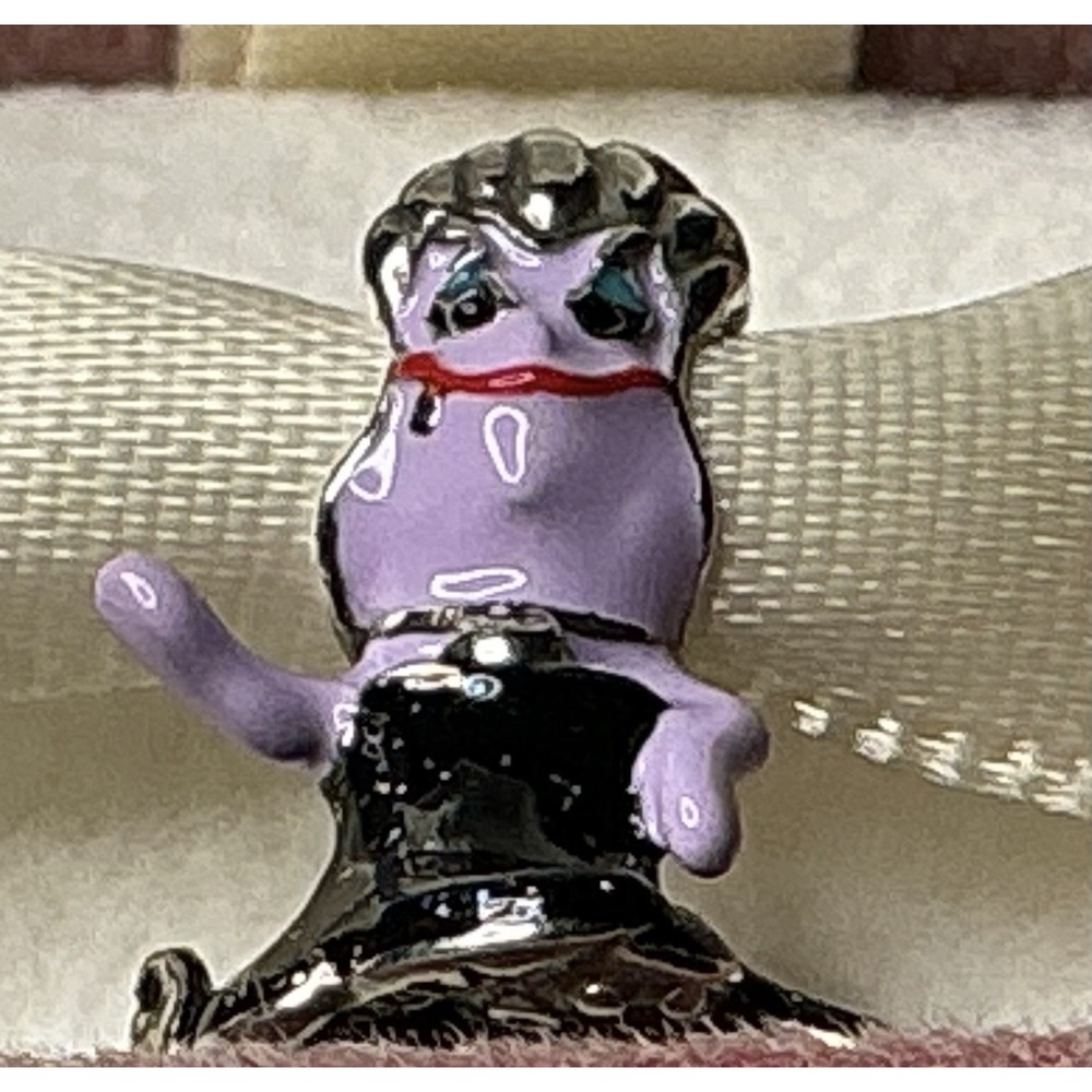 Pandora Disney Ursula The Little Mermaid Charm  S925 Purple Enamel